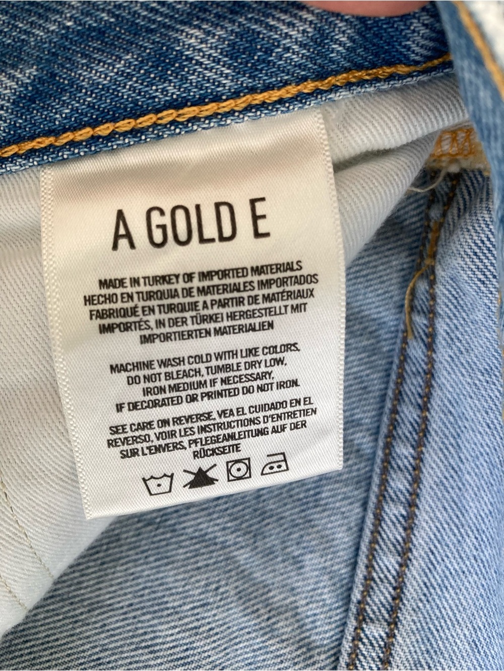 Agolde Parker Jean Shorts size 26 - Picture 8 of 10